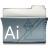 Folder Ai Icon